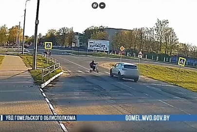 Вновь на самокате: в Буда-Кошелево автомобиль сбил 10-летнего мальчика